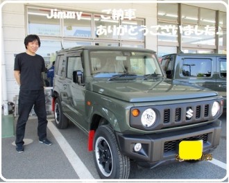 ジムニー　ご納車ありがとうございました♪