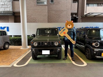 ――ジムニー　納車しました！！