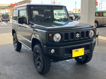 ジムニーオフロードパッケージを納車しました!!!