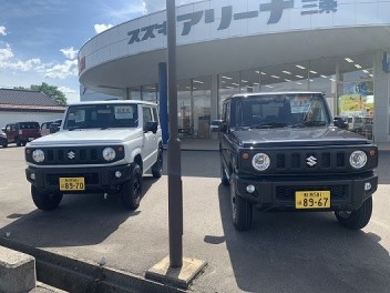 ジムニー試乗車新しくなりました