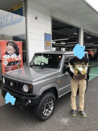 新型ジムニーようやく納車されました！