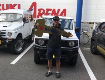 ジムニー　ご納車おめでとうございます。