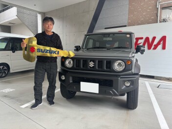 ジムニーシエラ　ご納車おめでとうございます