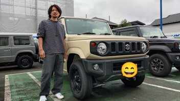 ジムニーご納車です！