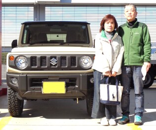 ジムニーご納車おめでとうございます！