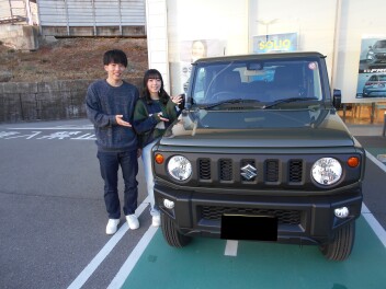 ジムニー納車おめでとうございます！！
