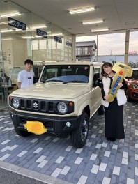 ジムニーご納車させて頂きました。