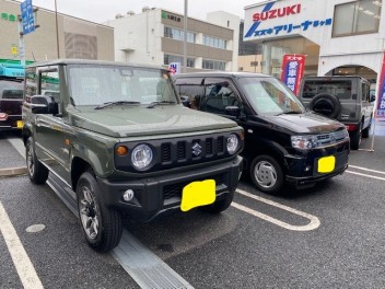 お待たせいたしました！ジムニーXCご納車おめでとうございます！