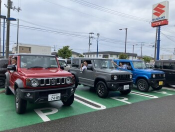 またまたやってきました！！ジムニーノマド！！