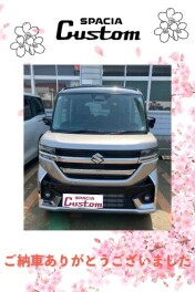 スペーシアカスタム　ご納車ありがとうございます