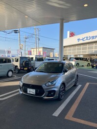 スイフトスポーツ納車いたしました