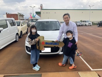 スイフトスポーツご納車しました！