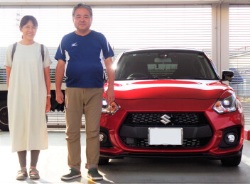 スイフトスポーツご納車おめでとうございます！
