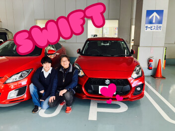Ｎ様スイフトスポーツご納車☆