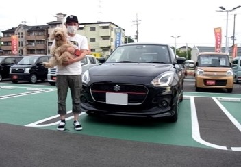 第１３号　スイフトＲＳ納車