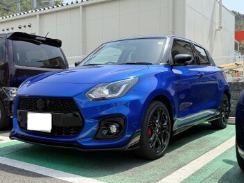 スイフトスポーツご納車おめでとうございます