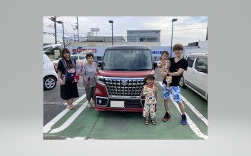 ☆スペーシアカスタム納車式です☆彡