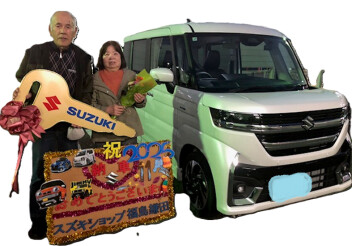 スペーシアカスタムご納車です！