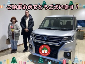 ソリオをご納車しました！