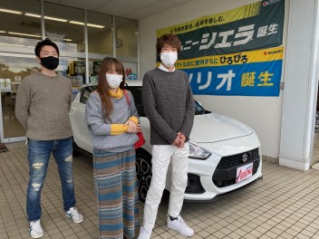 K様、ご納車おめでとうございます！