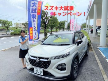 フロンクス試乗受付中！