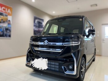 ピカピカのスペーシアカスタムご納車です！！