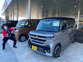 新型スペーシア、ターボ有り無し乗り比べてみませんか？