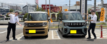 スペーシアの試乗車あります！