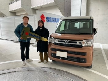 スペーシア　ご納車おめでとうございます