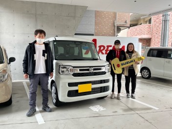 スペーシア　ご納車おめでとうございます
