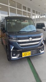 スペーシア　後ろに乗ってみた！！