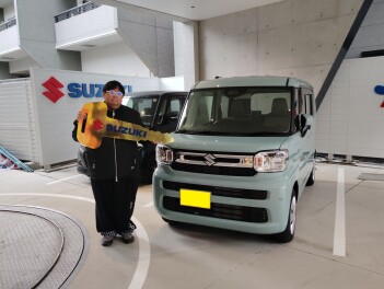 スペーシア　ご納車おめでとうございます