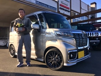 《新車》SUZUKIスペーシア・カスタム