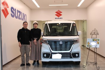 スペーシアカスタムご納車★橿原市在住・K様