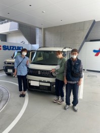 スペーシアギア　ご納車おめでとうございます