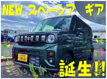NEWスペーシア　ギア　誕生(/・ω・)/