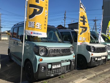 展示車入替【スペーシアGEAR】