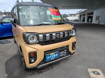 【スズキ中古車】スペーシアギアナビ付車あります！