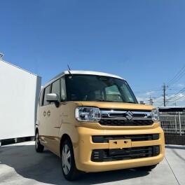 【新入庫】スズキ スペーシア HYBRID X｜ミモザイエロー2トーン × 安心装備｜中古車