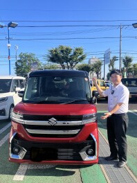 スペーシアカスタム試乗車ございます！！