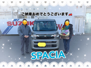 スペーシアご納車でございます！