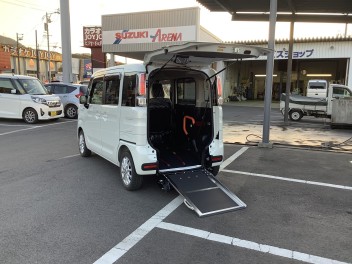 スペーシア車いす仕様車ご納車☆★