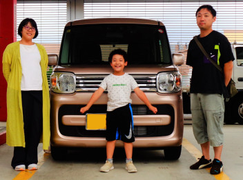 スペーシアご納車おめでとうございます！