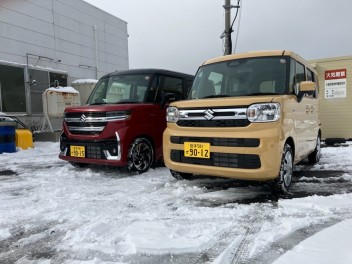 スペーシア＆スペーシアカスタム試乗車来ました！