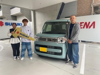 スペーシア　ご納車おめでとうございます
