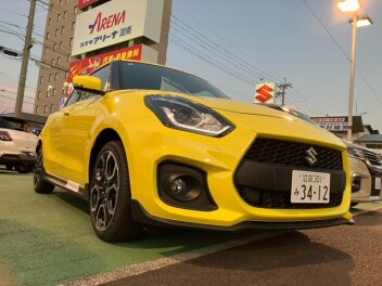 スイフトスポーツの試乗が増えてます！