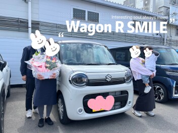 ワゴンＲスマイルご納車です♪