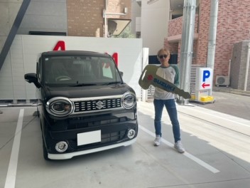 ワゴンＲスマイル　ご納車おめでとうございます
