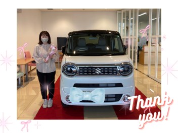 ワゴンＲスマイルをご納車させていただきました