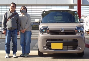 ワゴンＲスマイルご納車おめでとうございます！